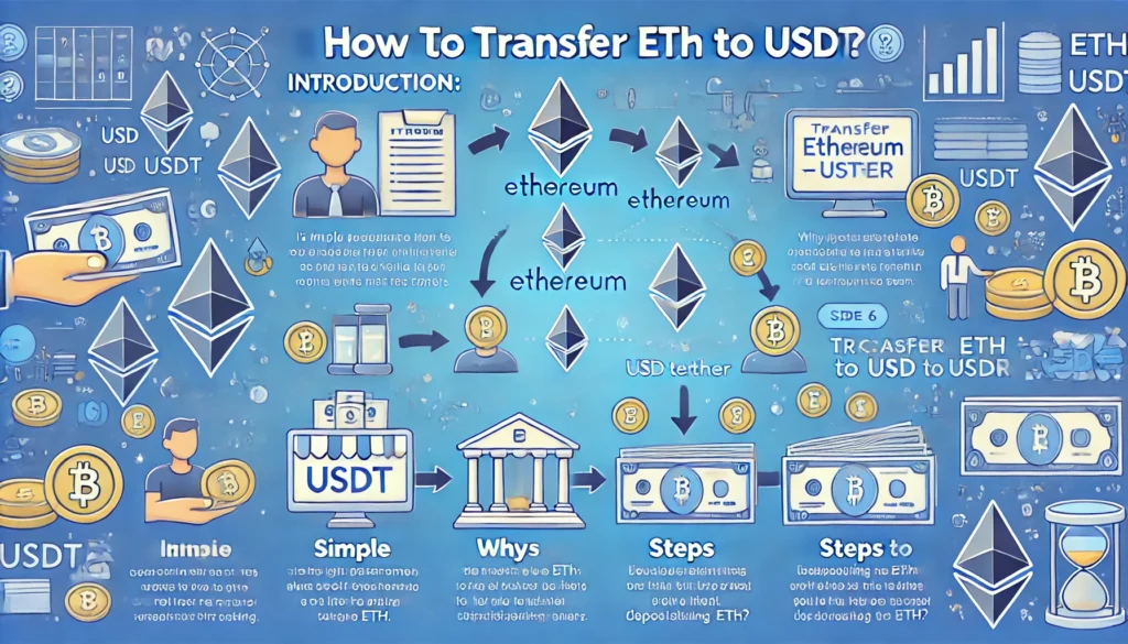 Transfer Ethereum ETH to USDT