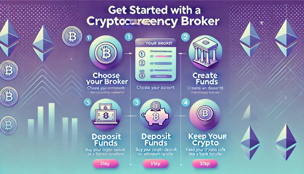 Get Started Cryptocurrency Broker